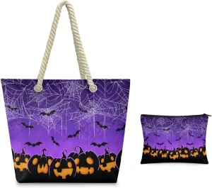 Rope Tote Bag Set with Coin Purse, Beach Totes Bags for Women,Bolso De Playa Para Mujer, Unique Gifts for Female