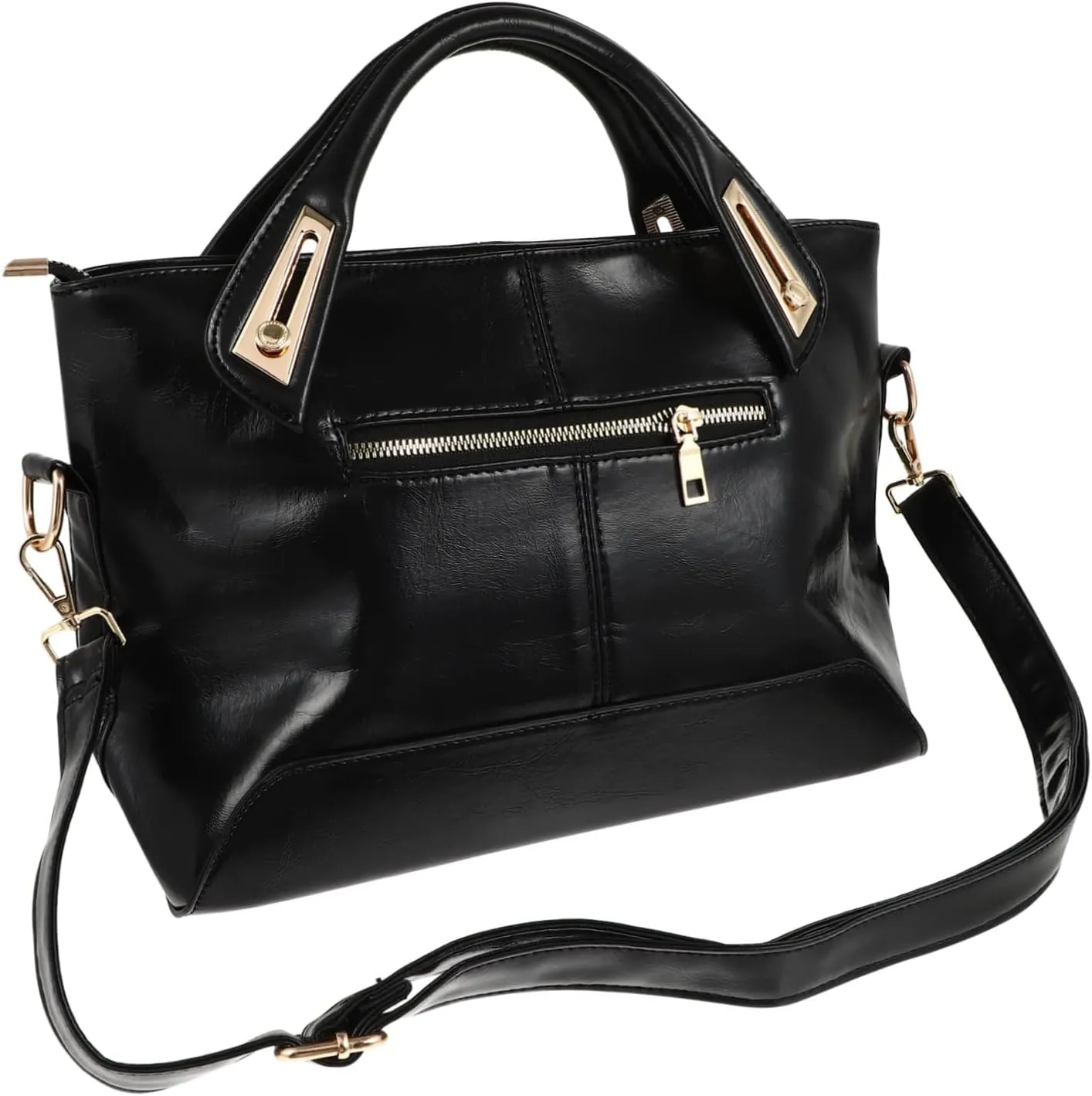 SAFIGLE Leather Crossbody Bag Sling Bag for Men Wax Shoulder Bag Trendy Bags for Women Cat Purse Crossbody Purse