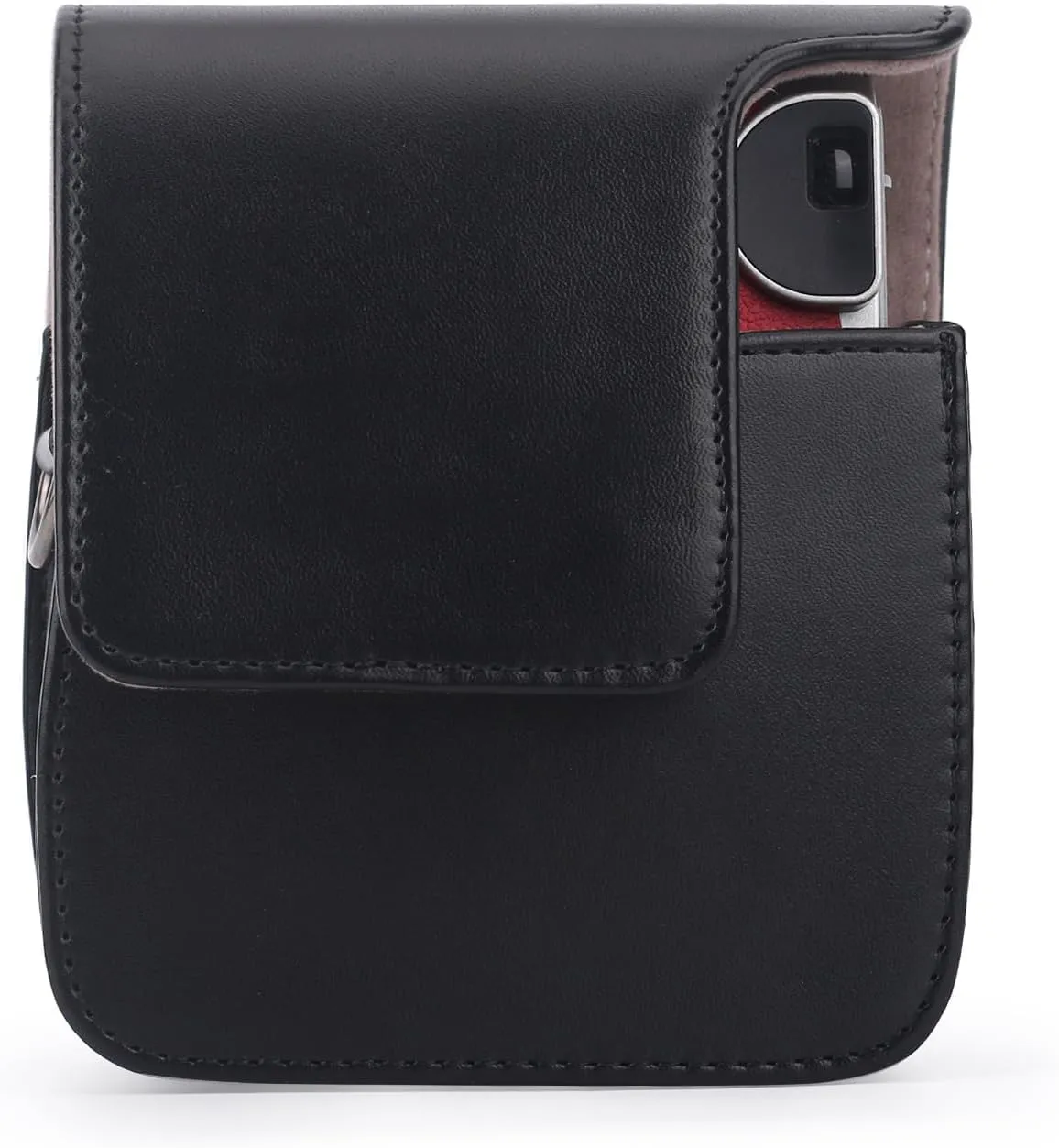 Stylish and Lightweight Camera Case fits Instax Mini 90 Protective Case: Vintage Feel Material, Great for Retro Lovers & Gift Givers