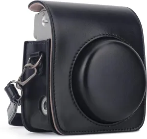 Stylish and Lightweight Camera Case fits Instax Mini 90 Protective Case: Vintage Feel Material, Great for Retro Lovers & Gift Givers