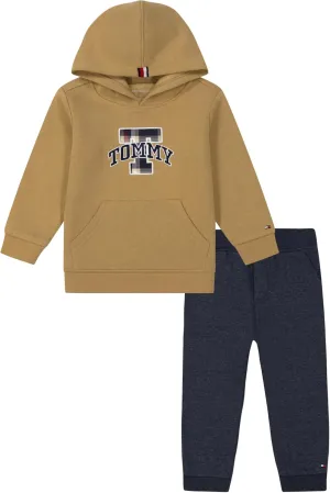 Tommy Hilfiger boys 2pc Fleece Hoodie Pant Set