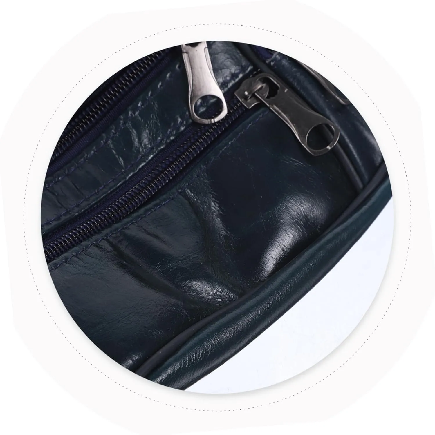 Travel Pouch for Men Men's Fanny Pack Coin Purse Waist Bag Adjustable Belt