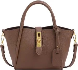 ULLiaN Bucket Bag for Women, Small Bucket Tote Bag Trendy Shoulder Vintage Hobo Bag Crossbody Bag for Work Travel