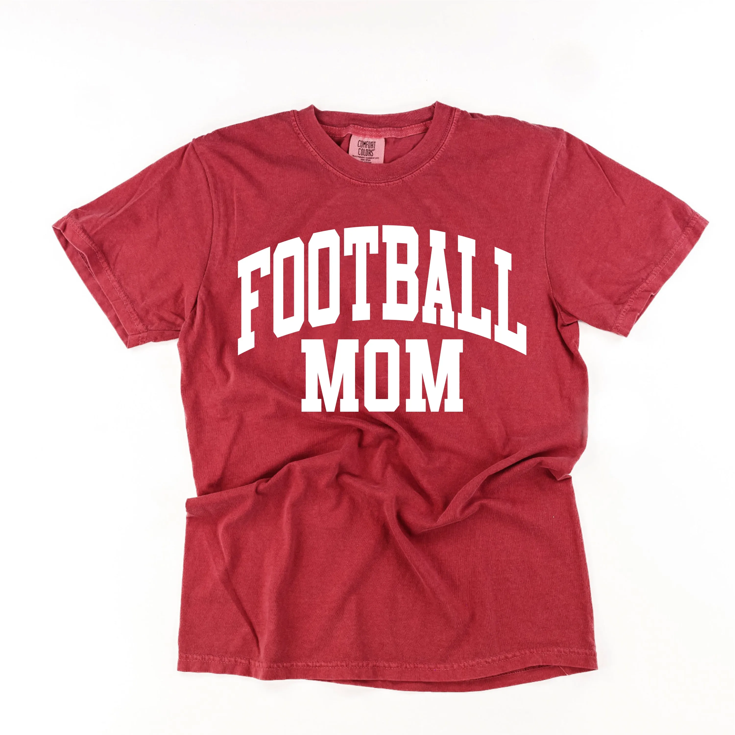 Varsity Style - FOOTBALL MOM - SHORT SLEEVE COMFORT COLORS TEE