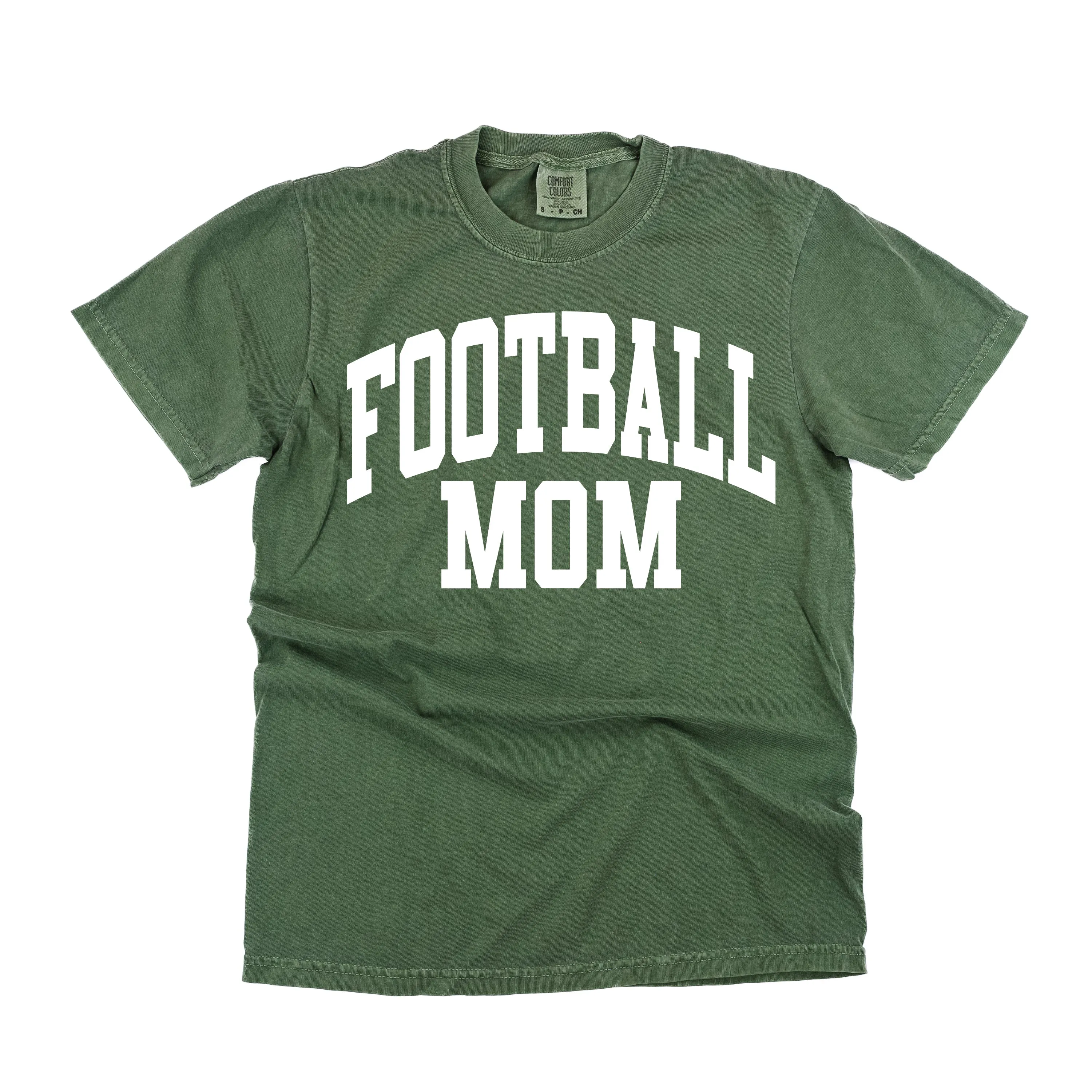 Varsity Style - FOOTBALL MOM - SHORT SLEEVE COMFORT COLORS TEE