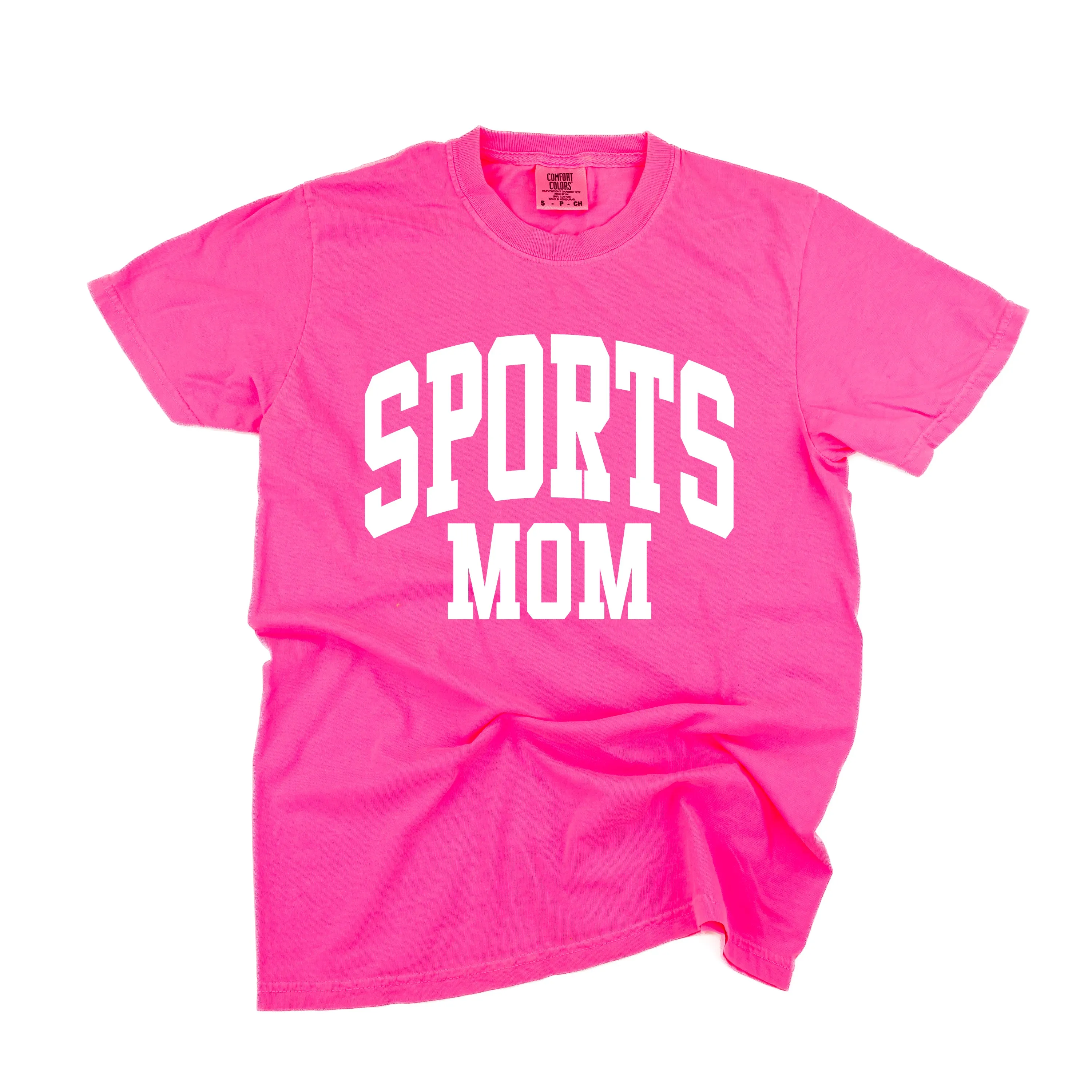 Varsity Style - SPORTS MOM - SHORT SLEEVE COMFORT COLORS TEE
