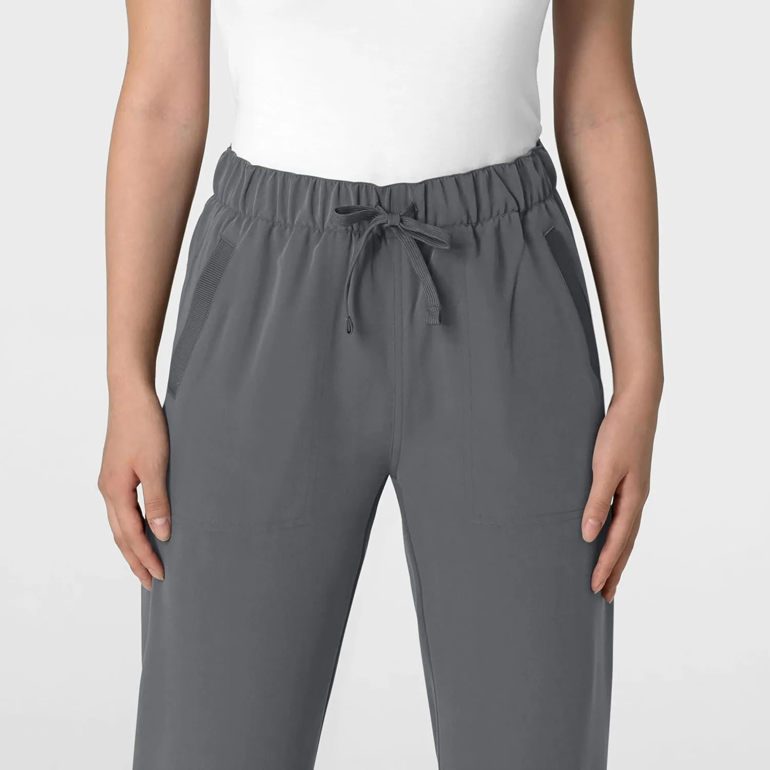 WonderWink Women's Stovepipe High-Low Hem Scrub Pant