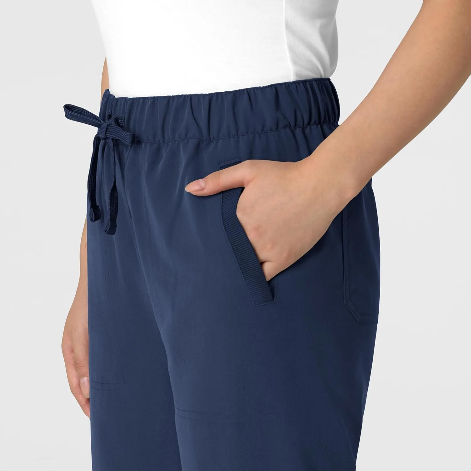 WonderWink Women's Stovepipe High-Low Hem Scrub Pant