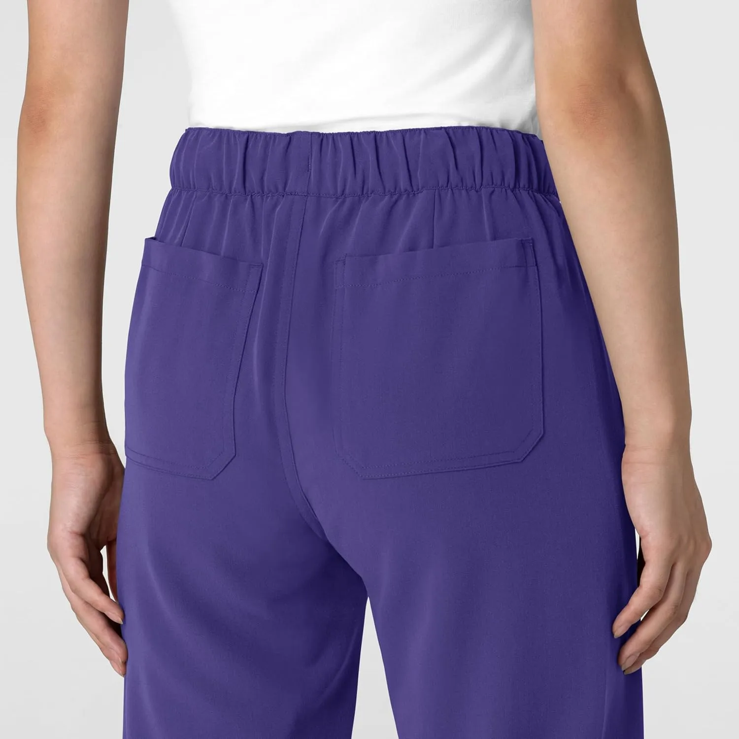 WonderWink Women's Stovepipe High-Low Hem Scrub Pant