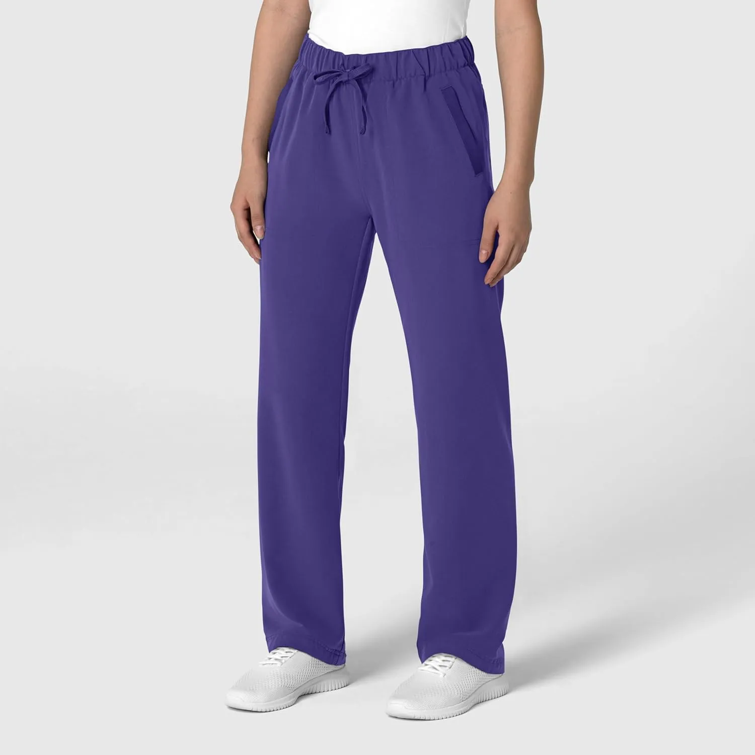 WonderWink Women's Stovepipe High-Low Hem Scrub Pant