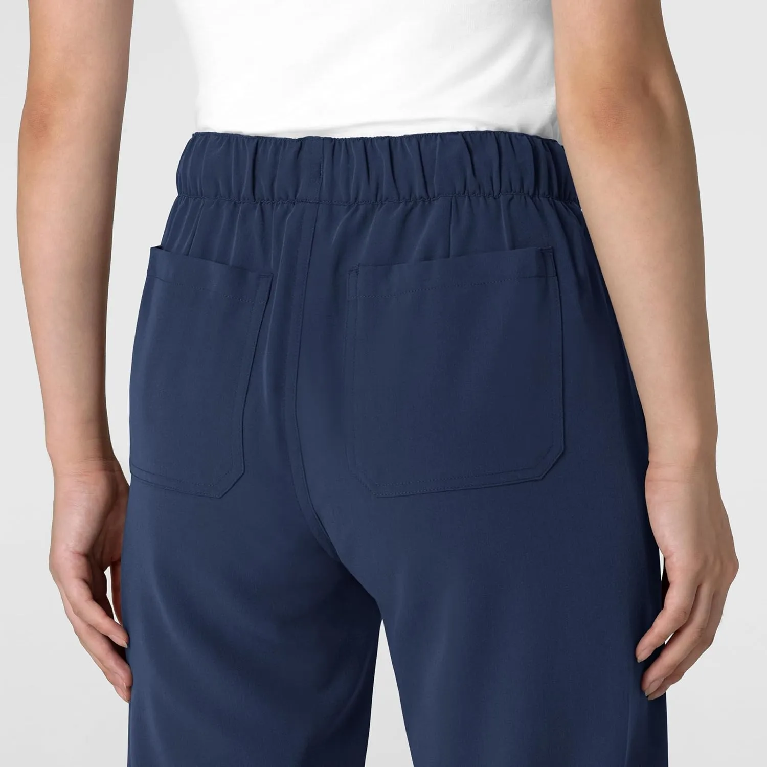 WonderWink Women's Stovepipe High-Low Hem Scrub Pant