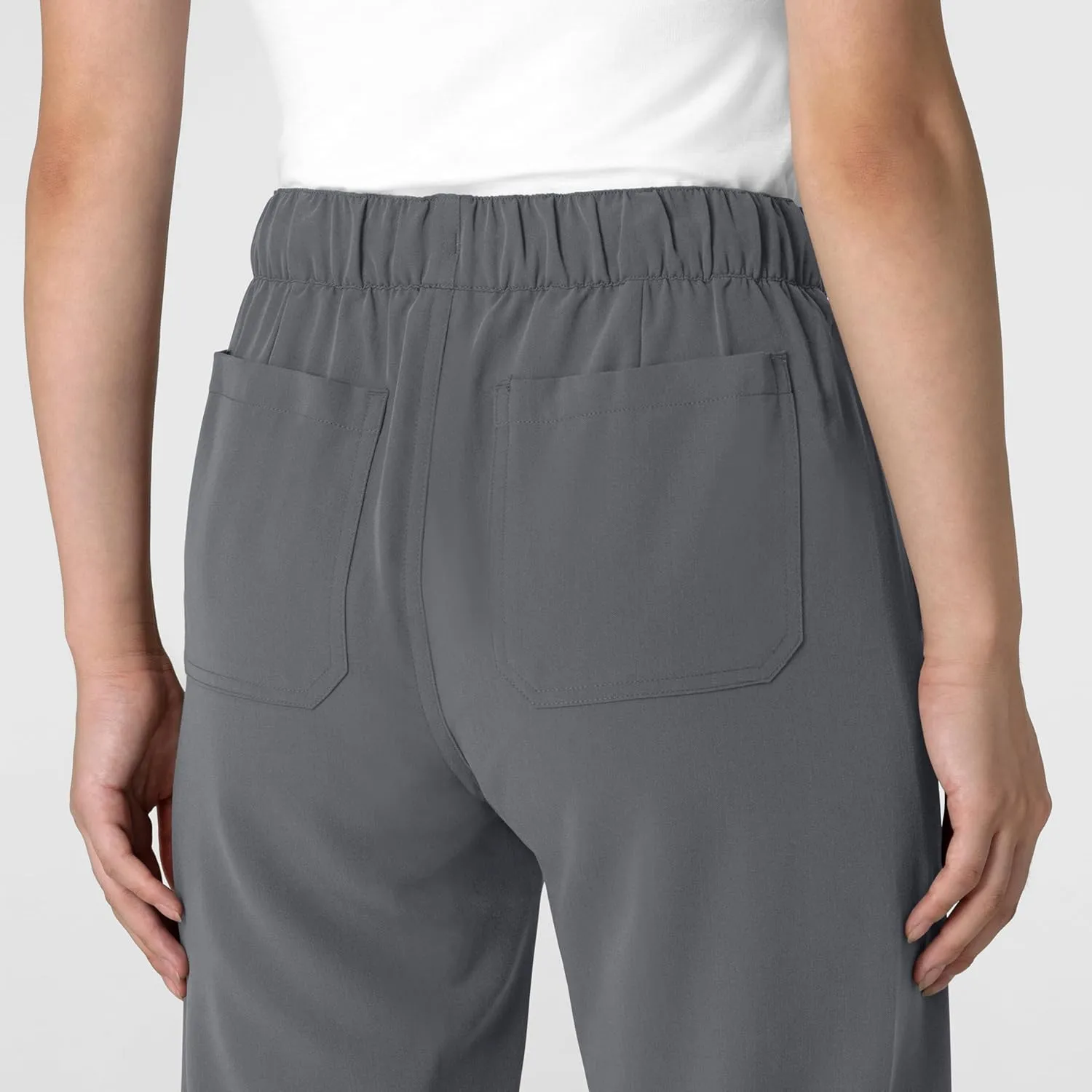 WonderWink Women's Stovepipe High-Low Hem Scrub Pant