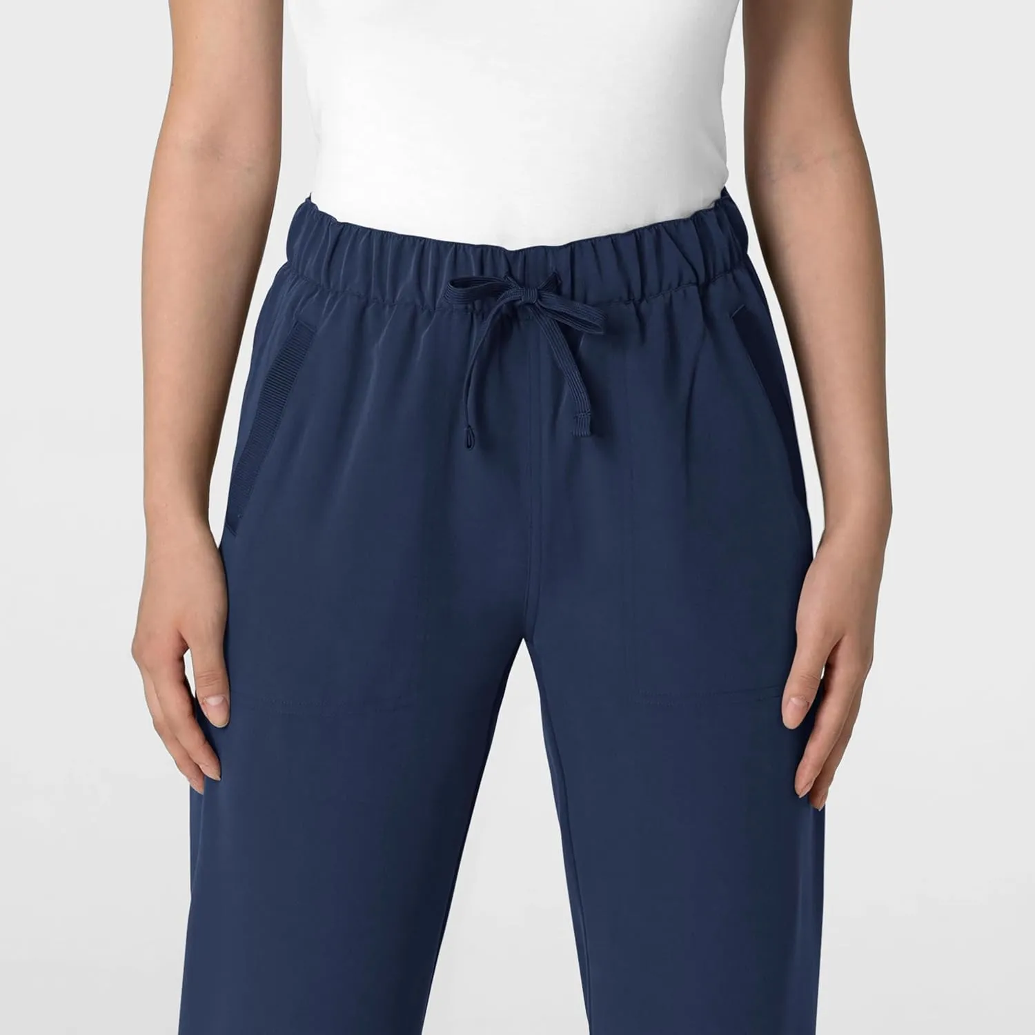 WonderWink Women's Stovepipe High-Low Hem Scrub Pant