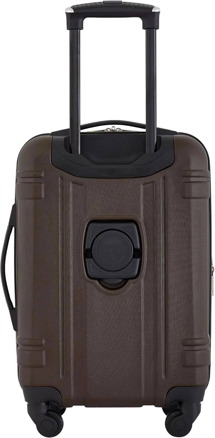 Wrangler Astral Hardside Luggage, Cedar, 20-Inch Carry-On