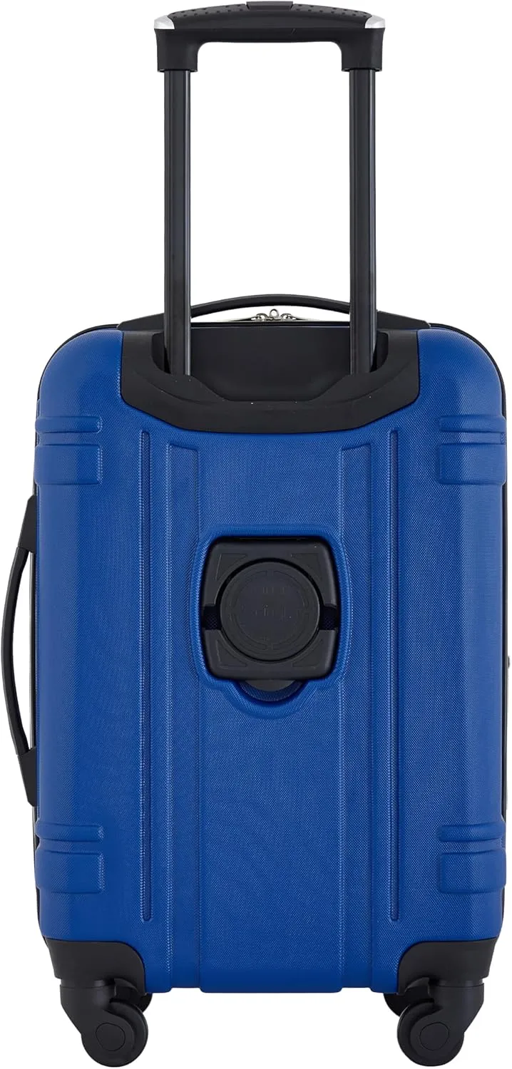 Wrangler Astral Hardside Luggage, Classic Blue, 20-Inch Carry-On