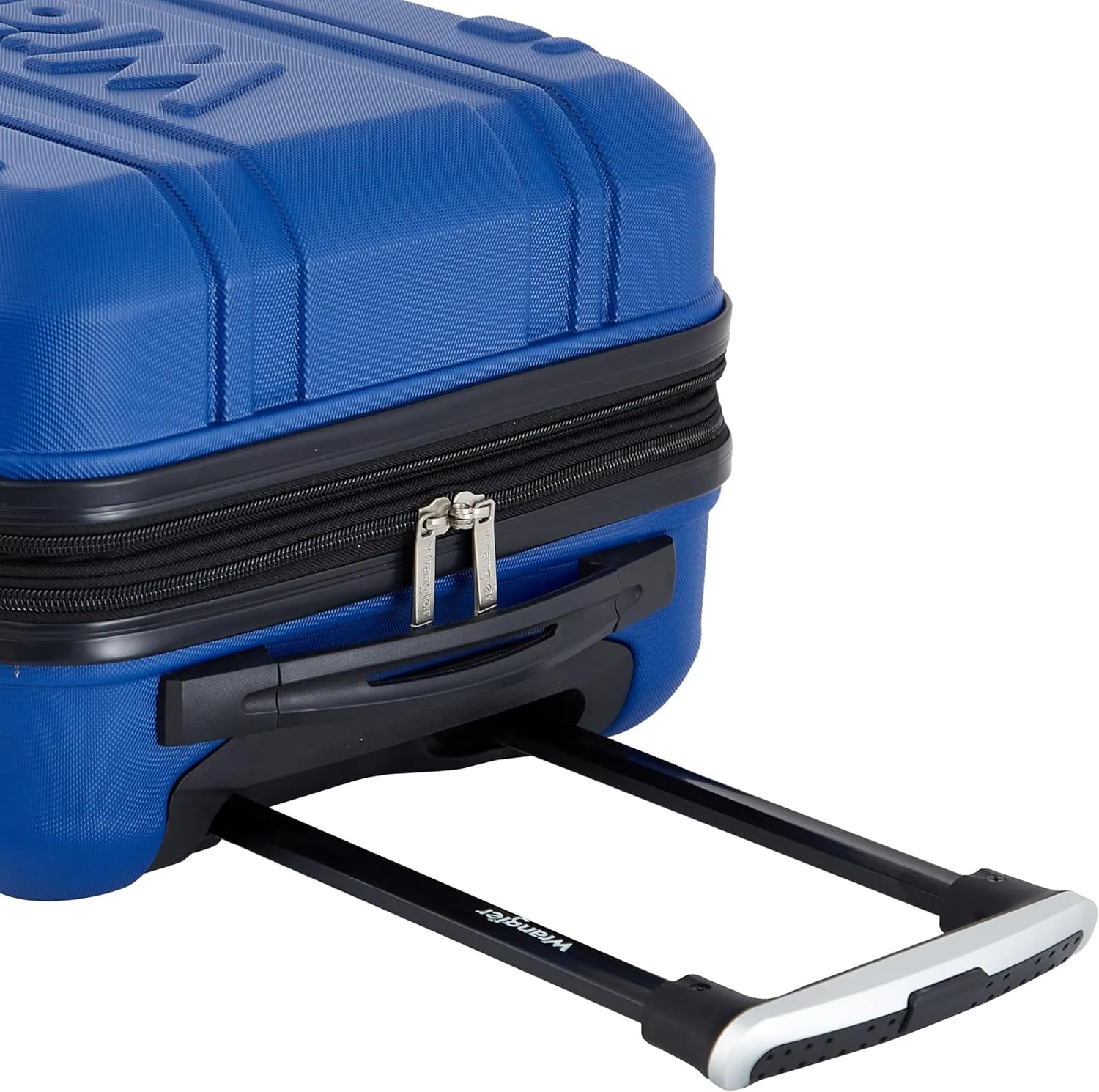 Wrangler Astral Hardside Luggage, Classic Blue, 20-Inch Carry-On